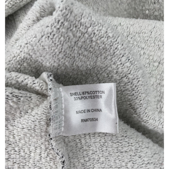 Orvis Cowl Neck Sweater Womens Large Gray Long Sleeve Cozy Pullover Normcore - Picture 6 of 9